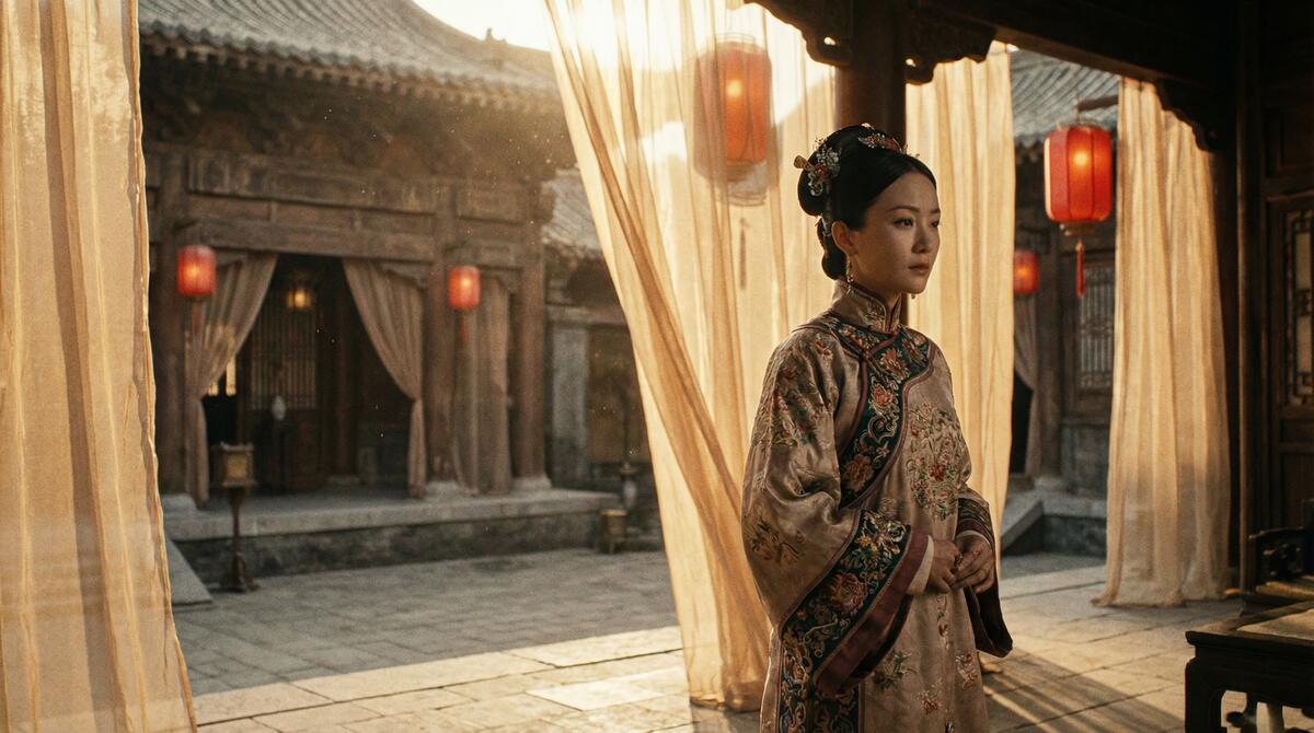 野外露出古装影视视频