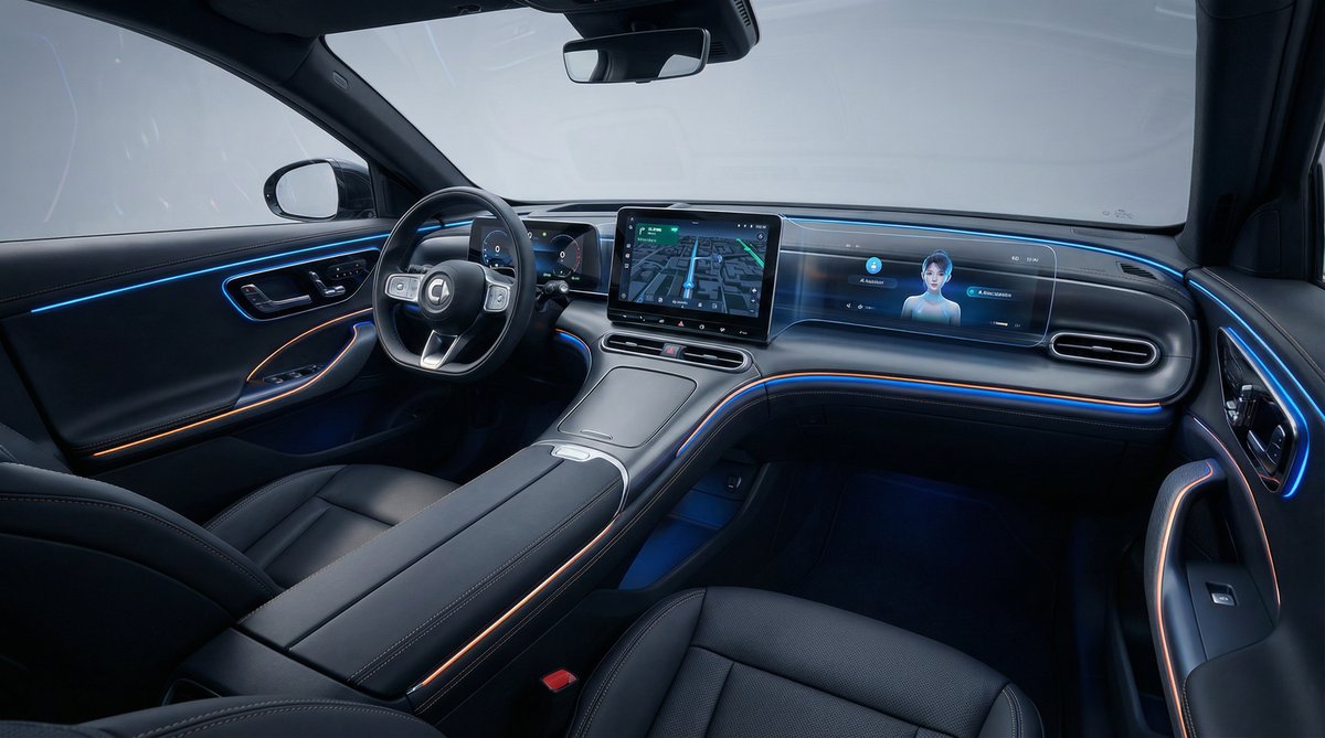 同人动漫智能座舱视频演示